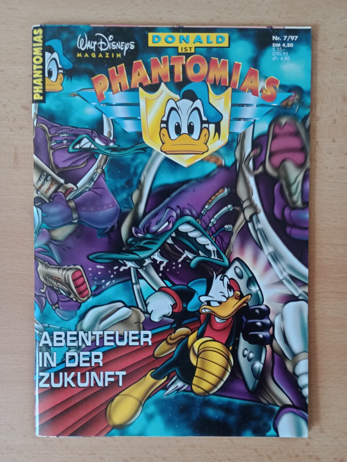Paperino è Fantasma n.7/97 - Avventura nel futuro (Walt Disney) TOP Z.