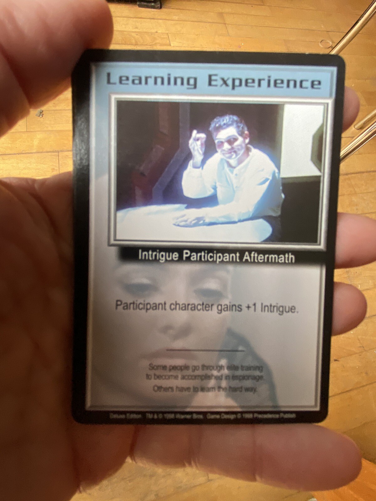 LEARNING EXPERIENCE DELUXE EDITION 1998 BABYLON 5 CCG COLLECTORS CARD NEAR MINT