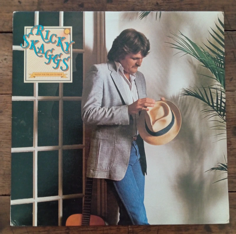 Ricky Skaggs Waiting for the sun to shine 1981 US Country vinyle