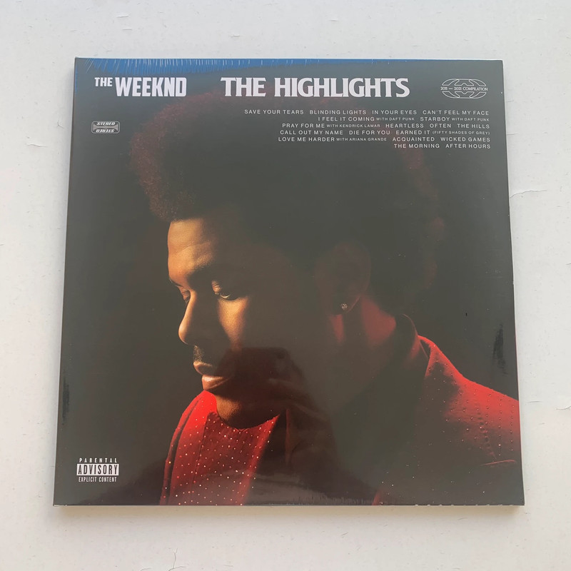 The Weeknd - The Highlights - Doble Vinilo Color Negro