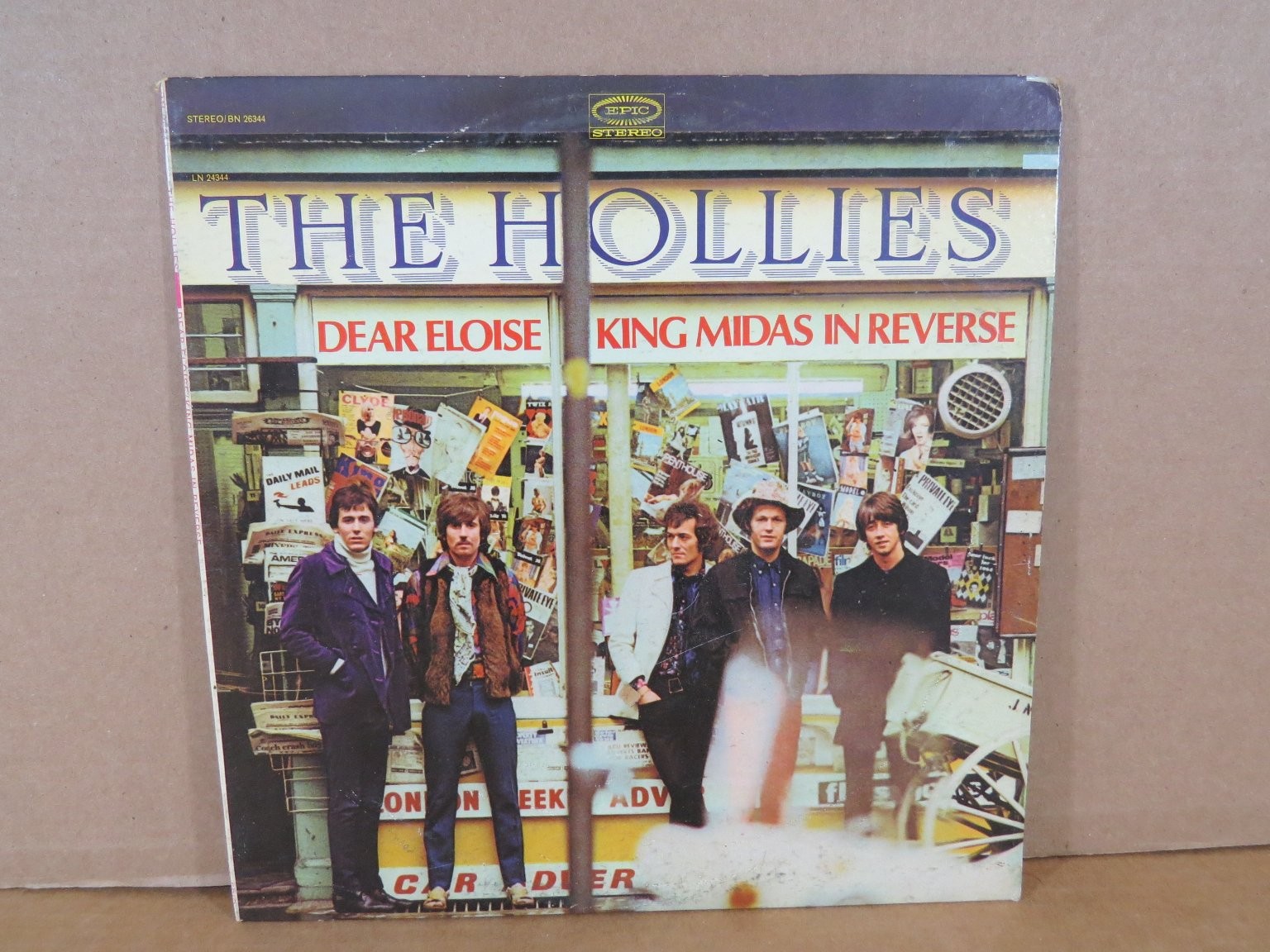 The Hollies - Dear Eloise/King Midas in Reverse LP 1968 Epic Pop Rock Stereo 33