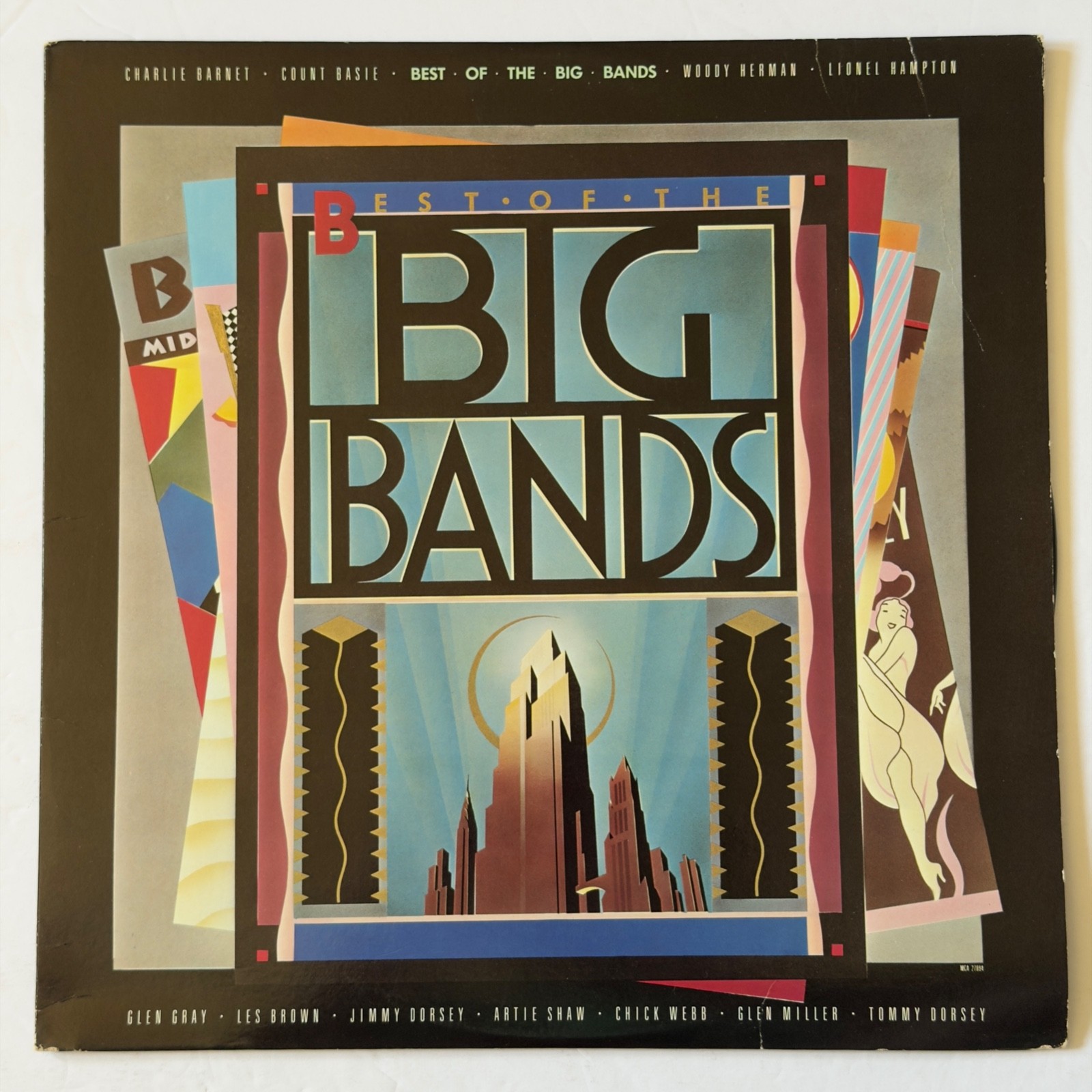 Best Of The Big Bands~Count Basie~Jimmy Dorsey~Glenn Miller~NM Vinyl LP