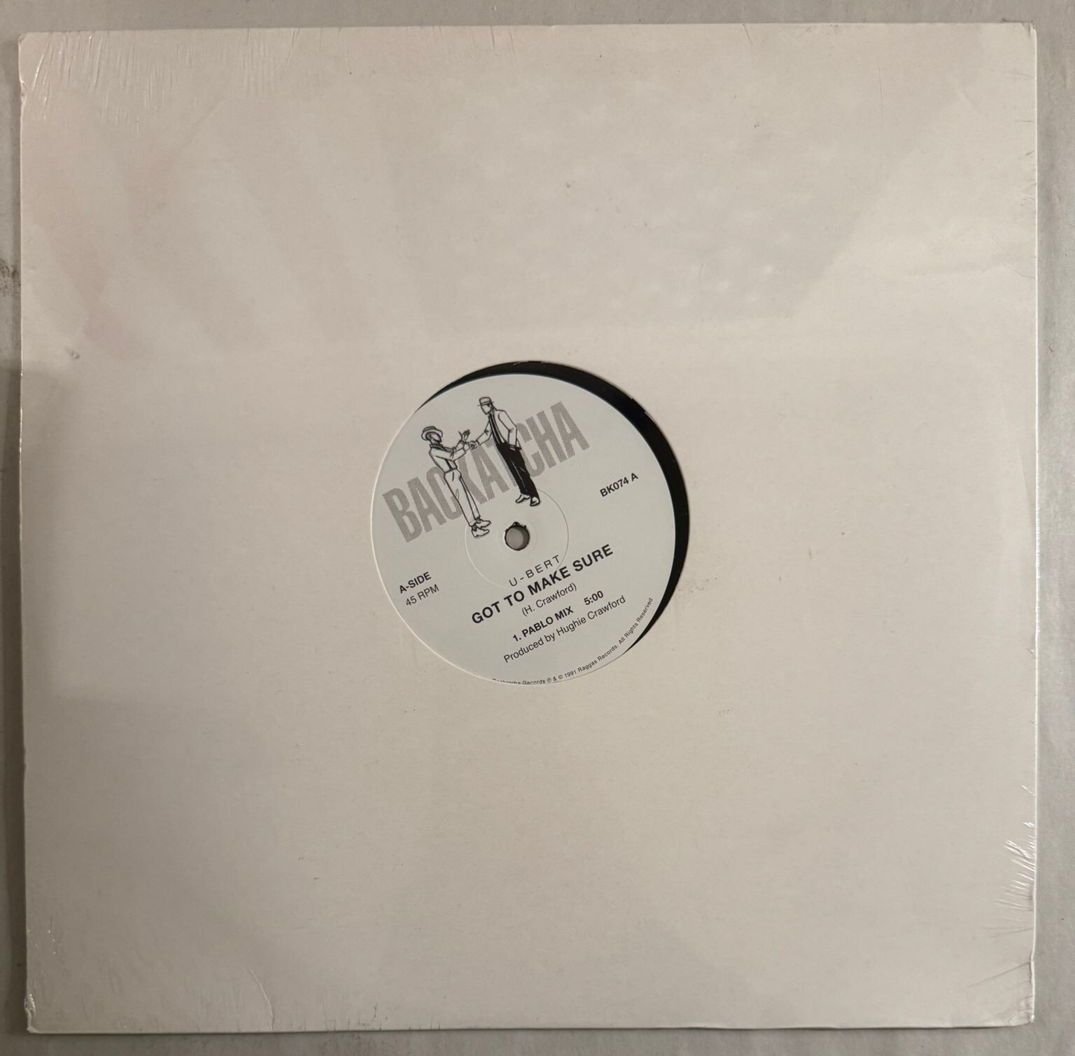 U-BERT – GOT TO MAKE SURE - VINYL EP BLACK - NEW - A19