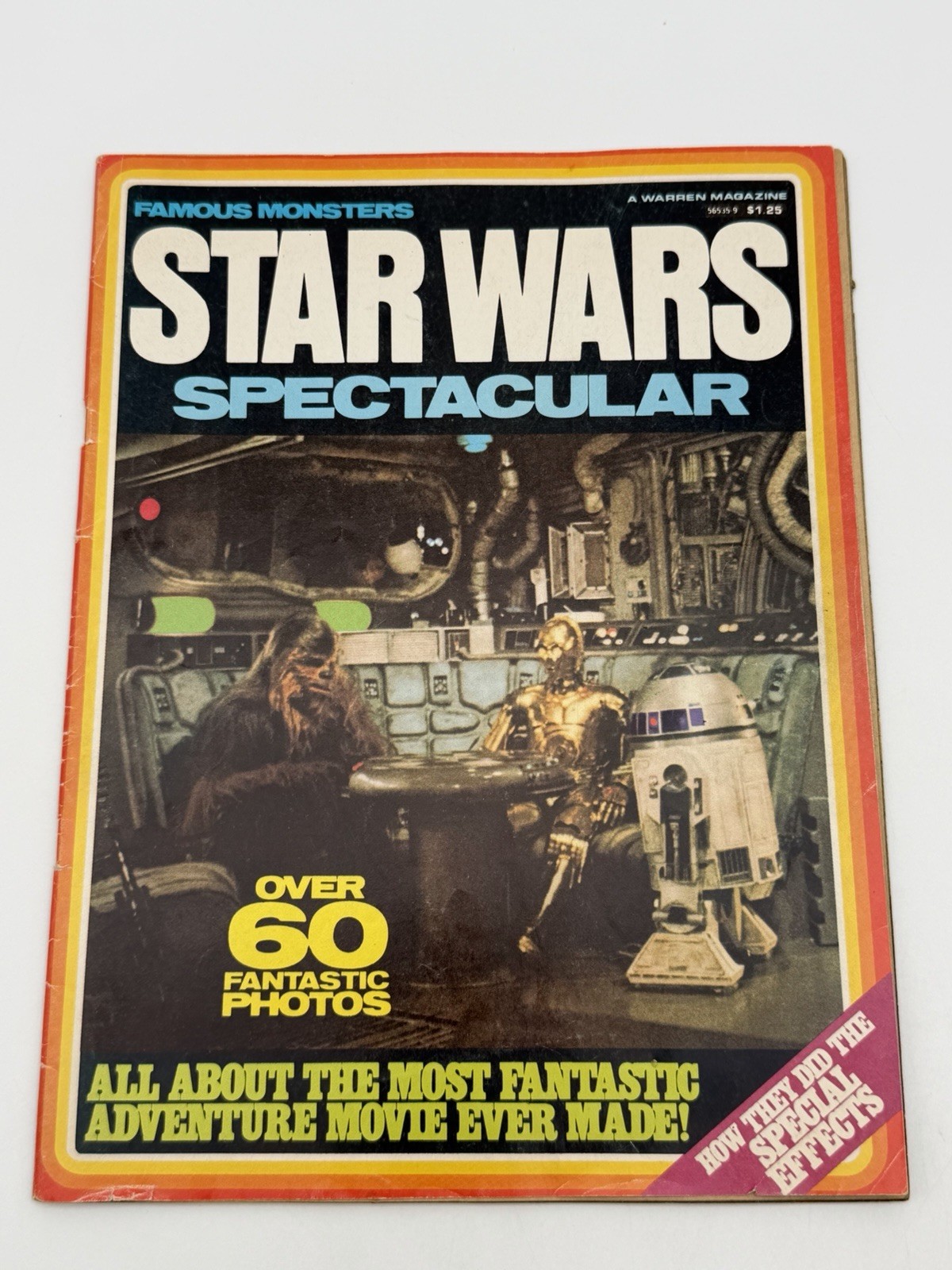 1977 Mostri famosi Star Wars spettacolare #1 Warren Luke Leia Darth Vader