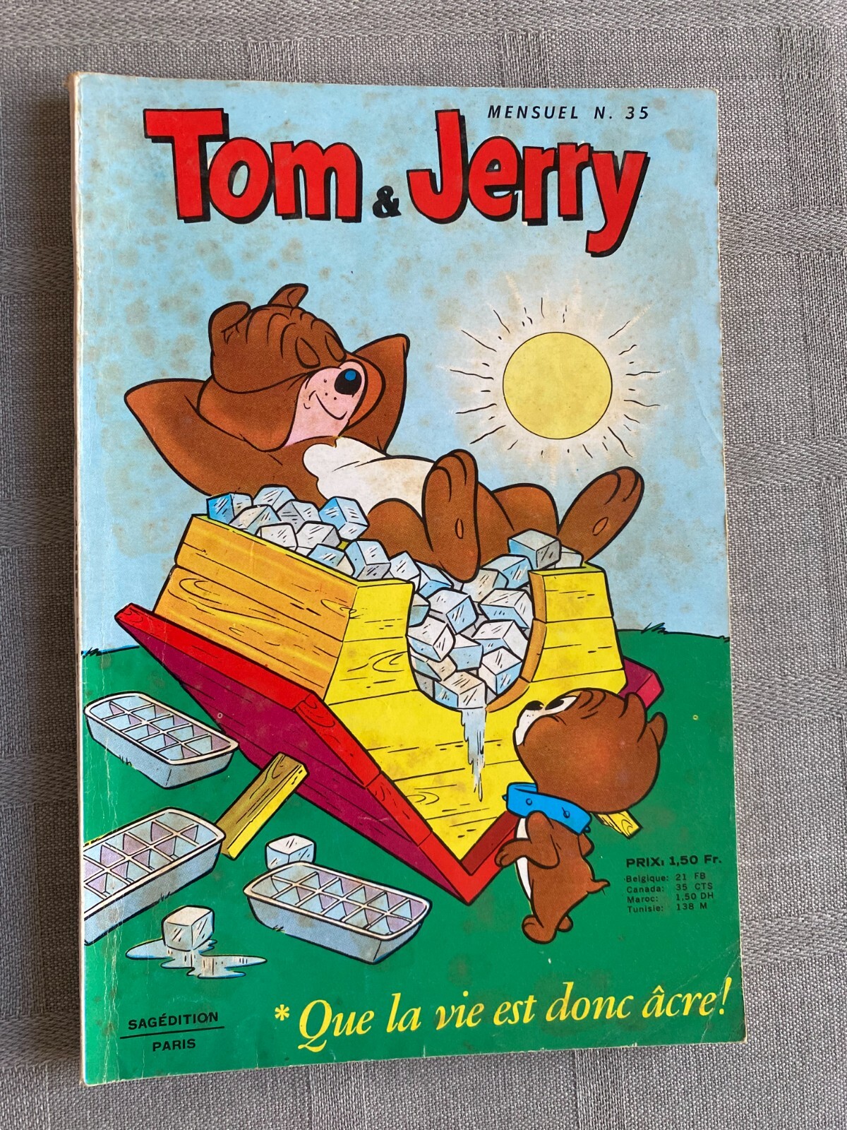 Tom E Jerry 2A Serie N°35 1970 In Buone Condizioni