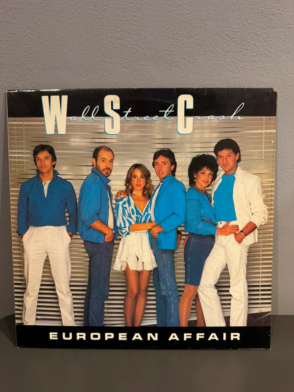 Wall Street Crash European Affair Magnet – Vinile anno 1983