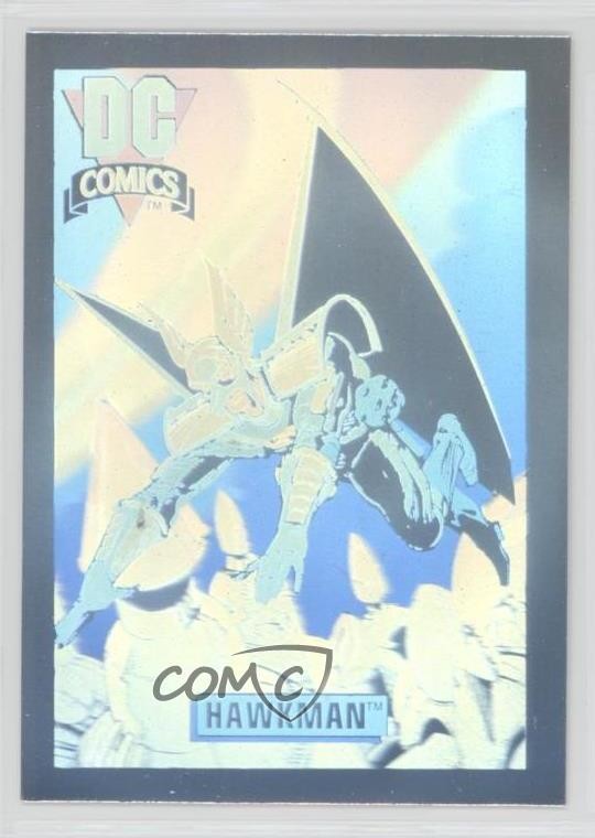 1992 Impel DC Comics DC Cosmic Holograms Hawkman #DCH6 0w8