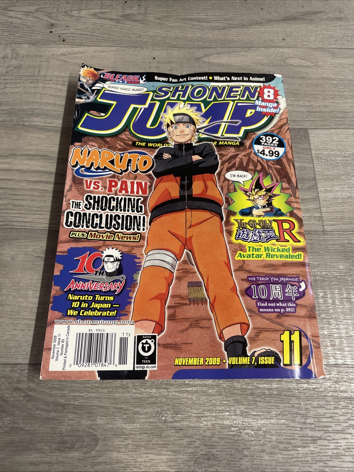 Shonen Jump Magazine Nov 2009 Vol. 7 Issue 11