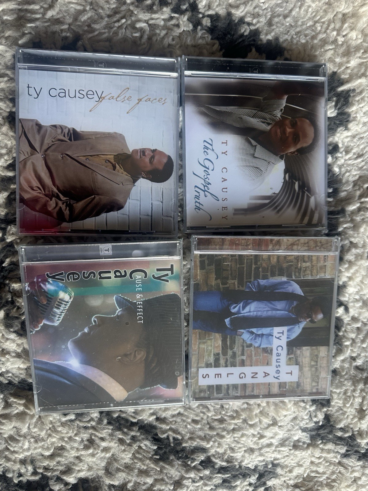 Ty Casey 4 CD LOT SEALED FALSE FACES GOSPEL TRUTH TYANGLES CAUSE EFFECT