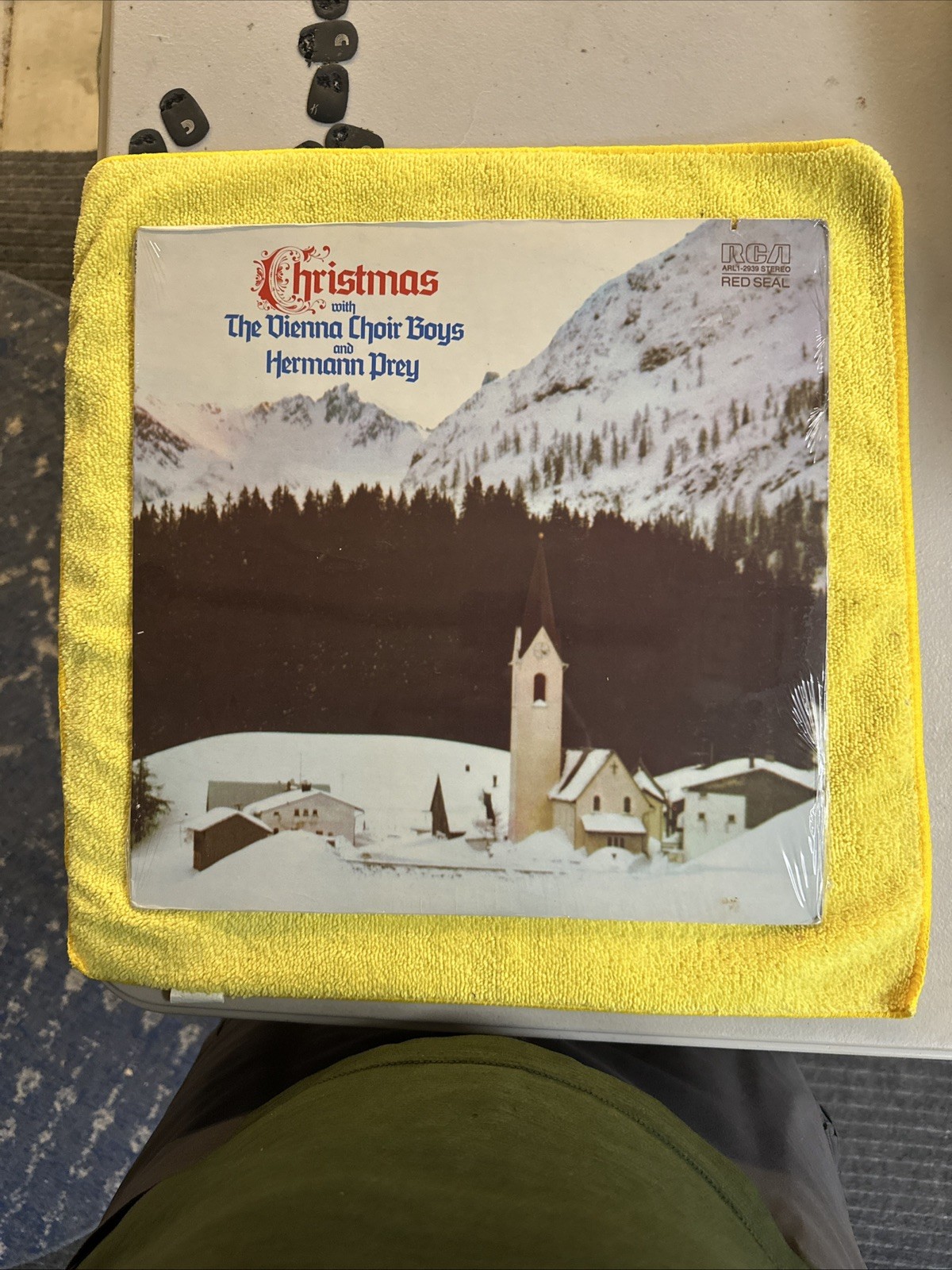CHRISTMAS W/VIENNA BOYS CHOIR AND HERMANN PREY NEW/SEALED VINYL LP
