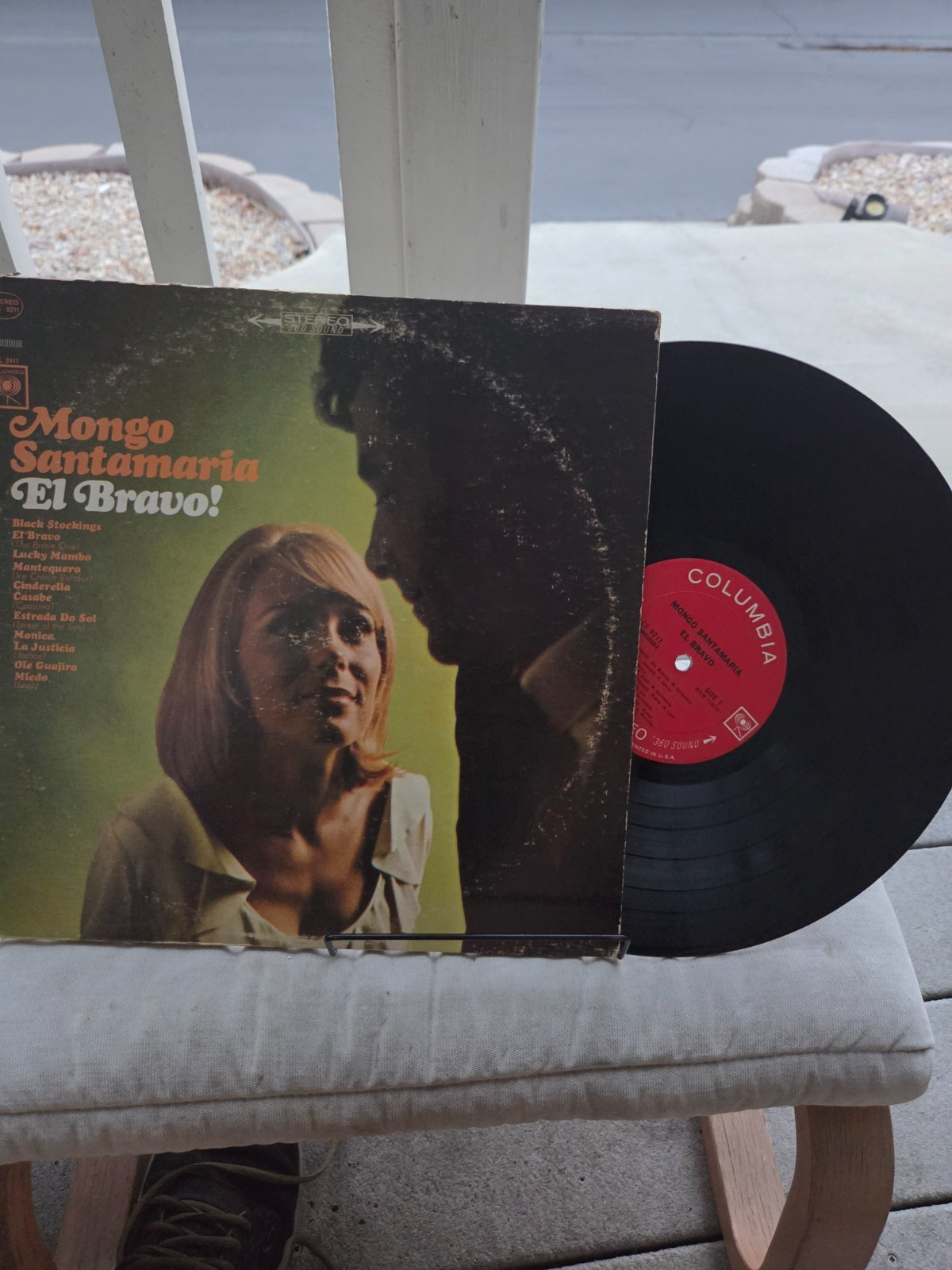 Mongo Santamaria - El Bravo! 1974 LP, Album, Columbia CL 2411 VG