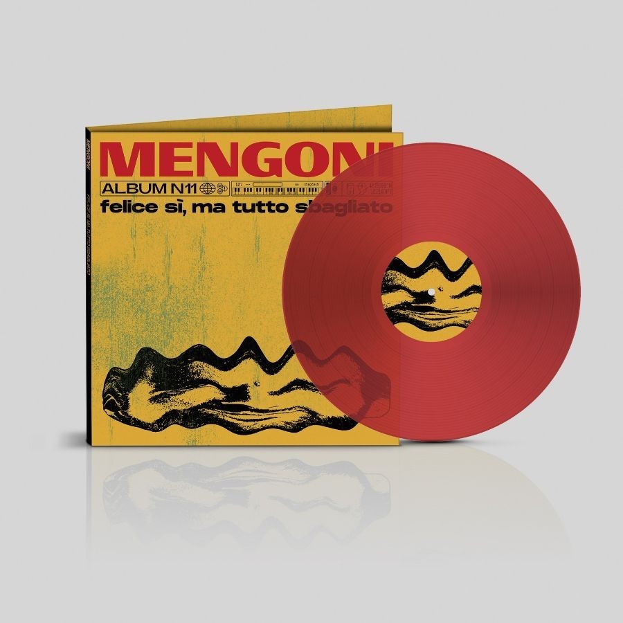 MAECO MENGONI - Felice si, ma tutto sbagliato (2026) LP red Vinyl pre sale