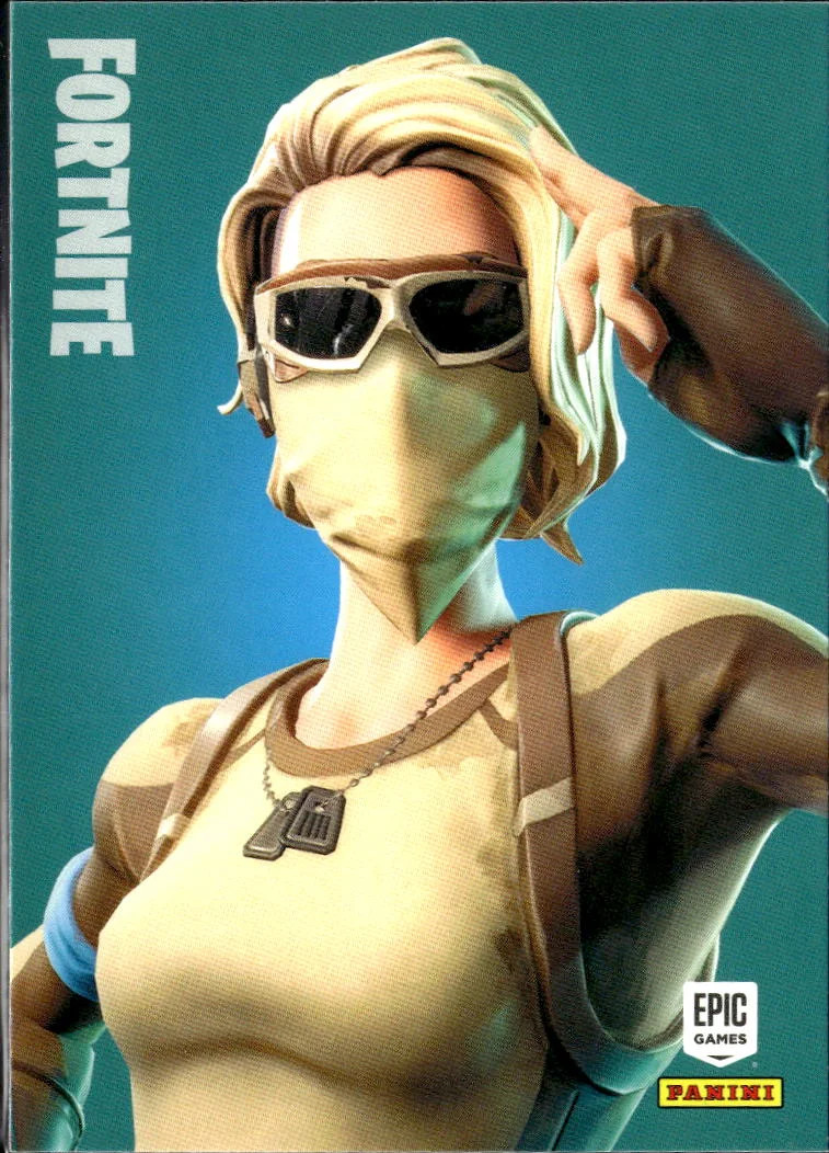 Panini Fortnite Serie 1 #138 Scorpion 2019 outfit non comune