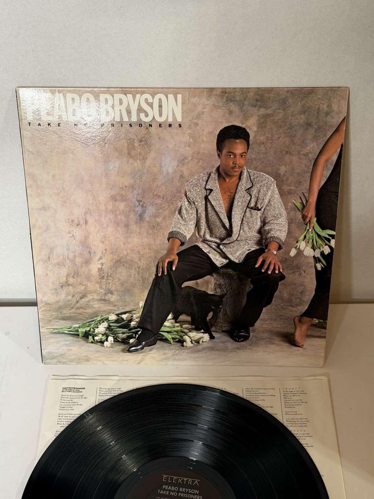 Peabo Bryson Take No Prisoners Vinyl LP Record 