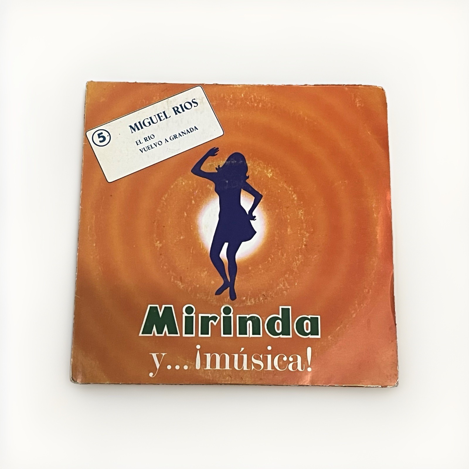 Single 7" Miguel Ríos - El Río / Vuelvo a Granada (1969) | Promo Mirinda y...