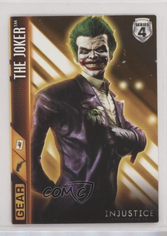 2022 Raw Thrills DC Injustice: Gods Among Us Series 4 The Joker #130 05v0