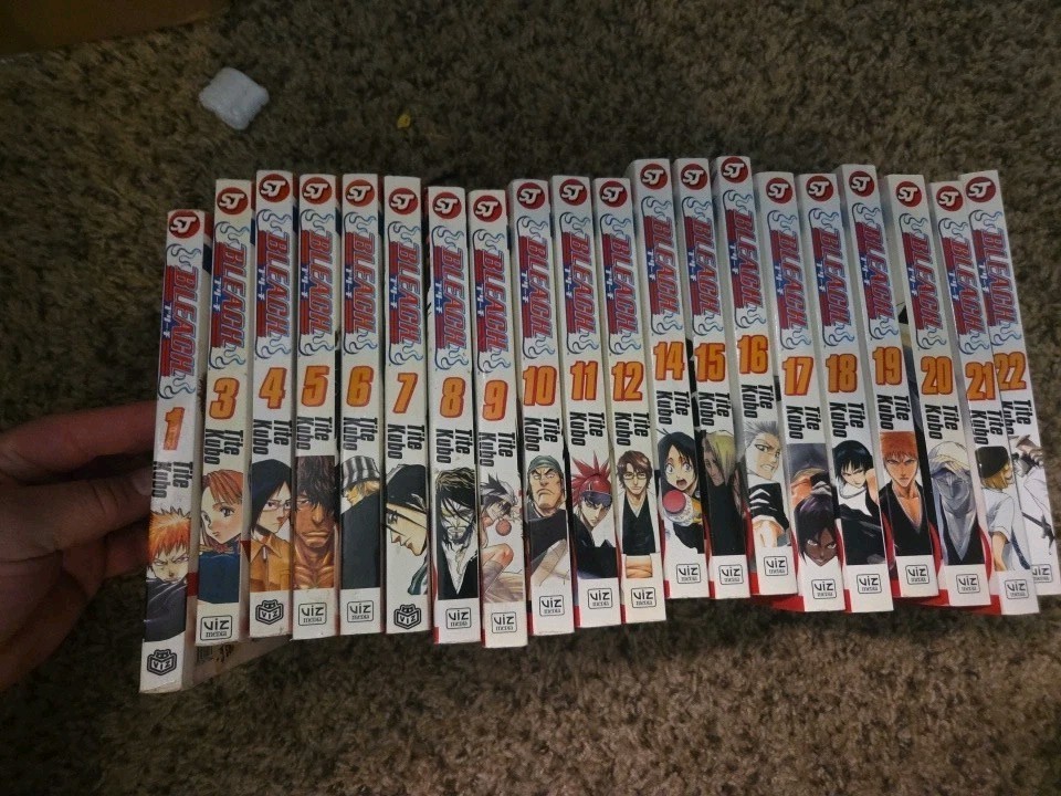Bleach Manga set fumetto lingua inglese usato