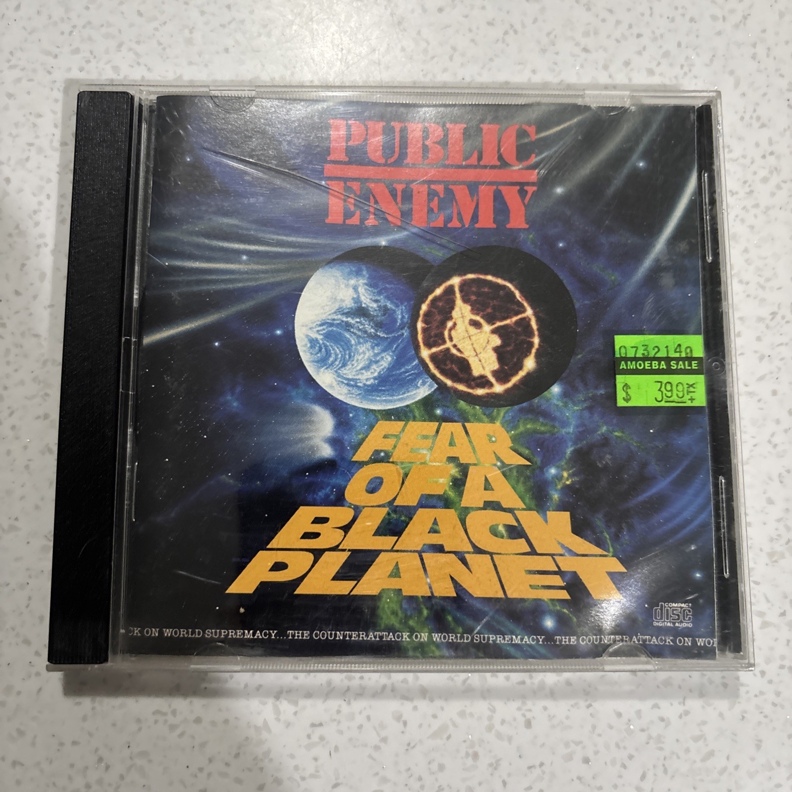 Public Enemy - Fear of a Black Planet CD 1990 Classic Hip Hop