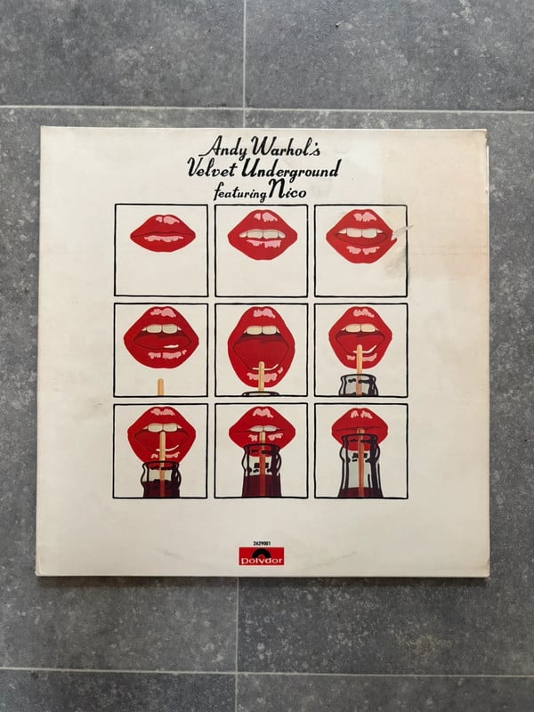 The Velvet Underground Andy Warhol 33 rpm vinyl lp album record