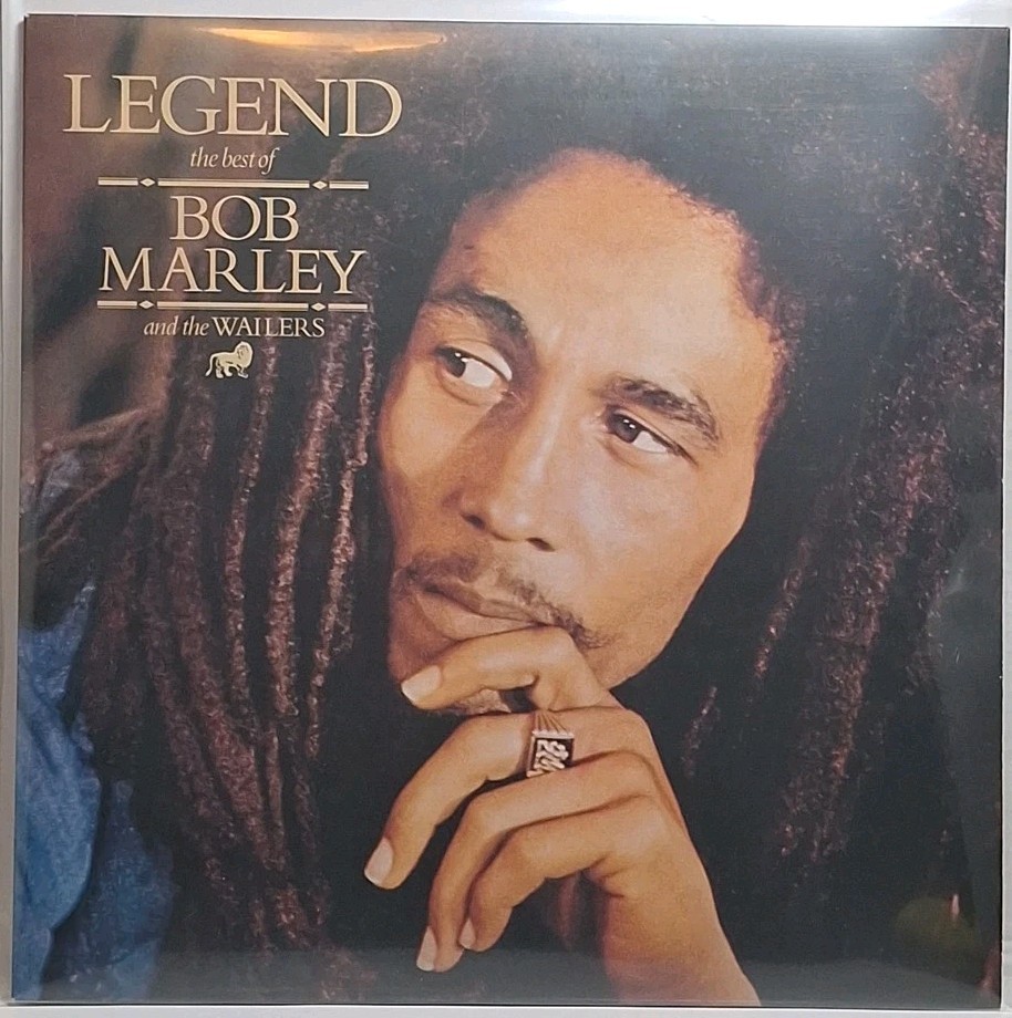 Bob Marley & Wailers Legend Record 2009 [Reissue] EX/NM OOP Gold Colored Vinyl 