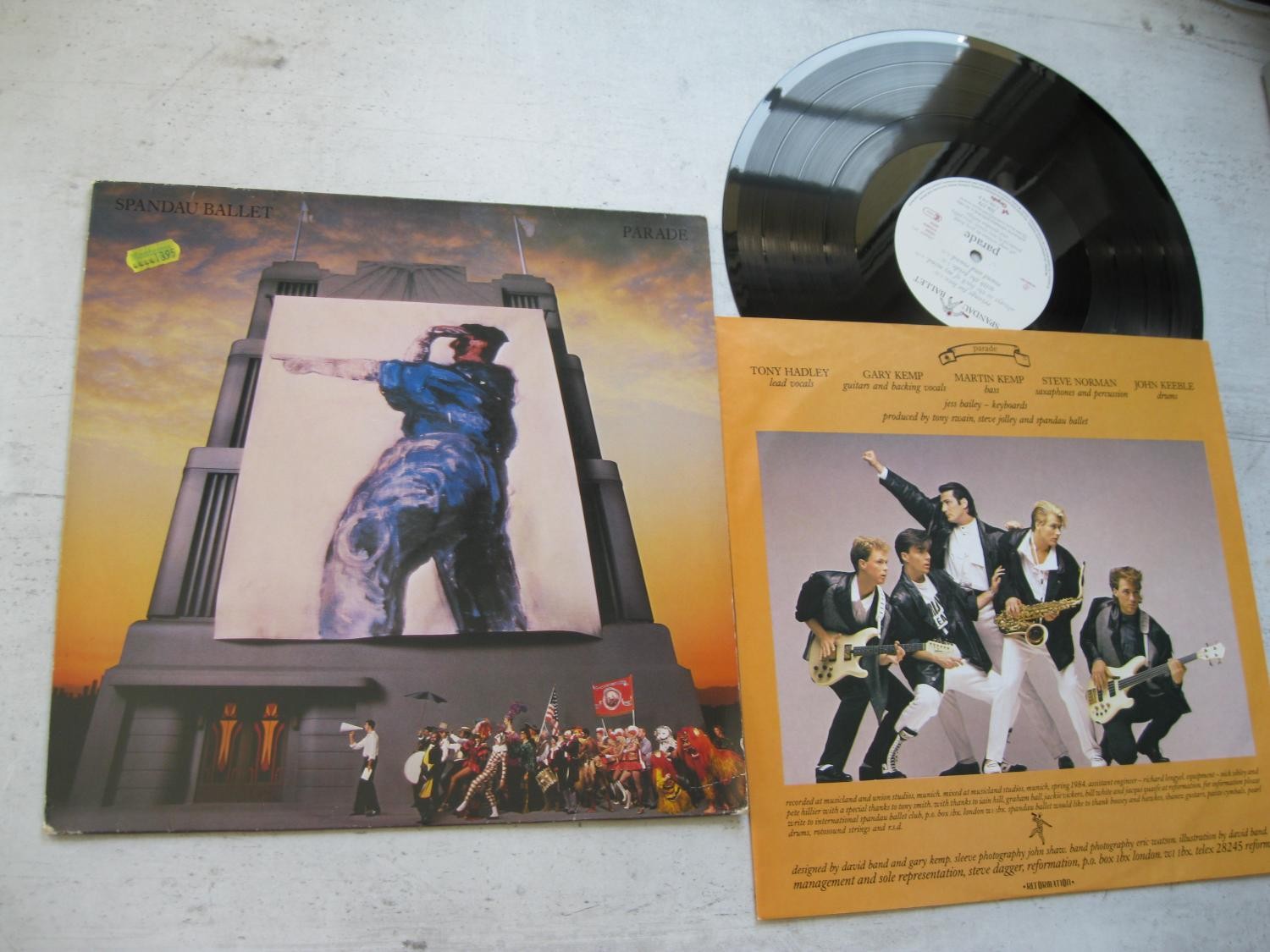 LP Spandau Ballet – Parade 1984 + OIS 