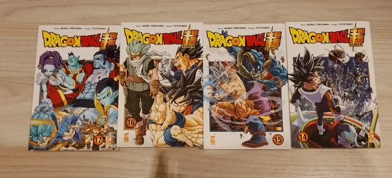 Dragon Ball Super Vol. 14-17 Star Comics | Lotto 4 Manga Ottime Condizioni