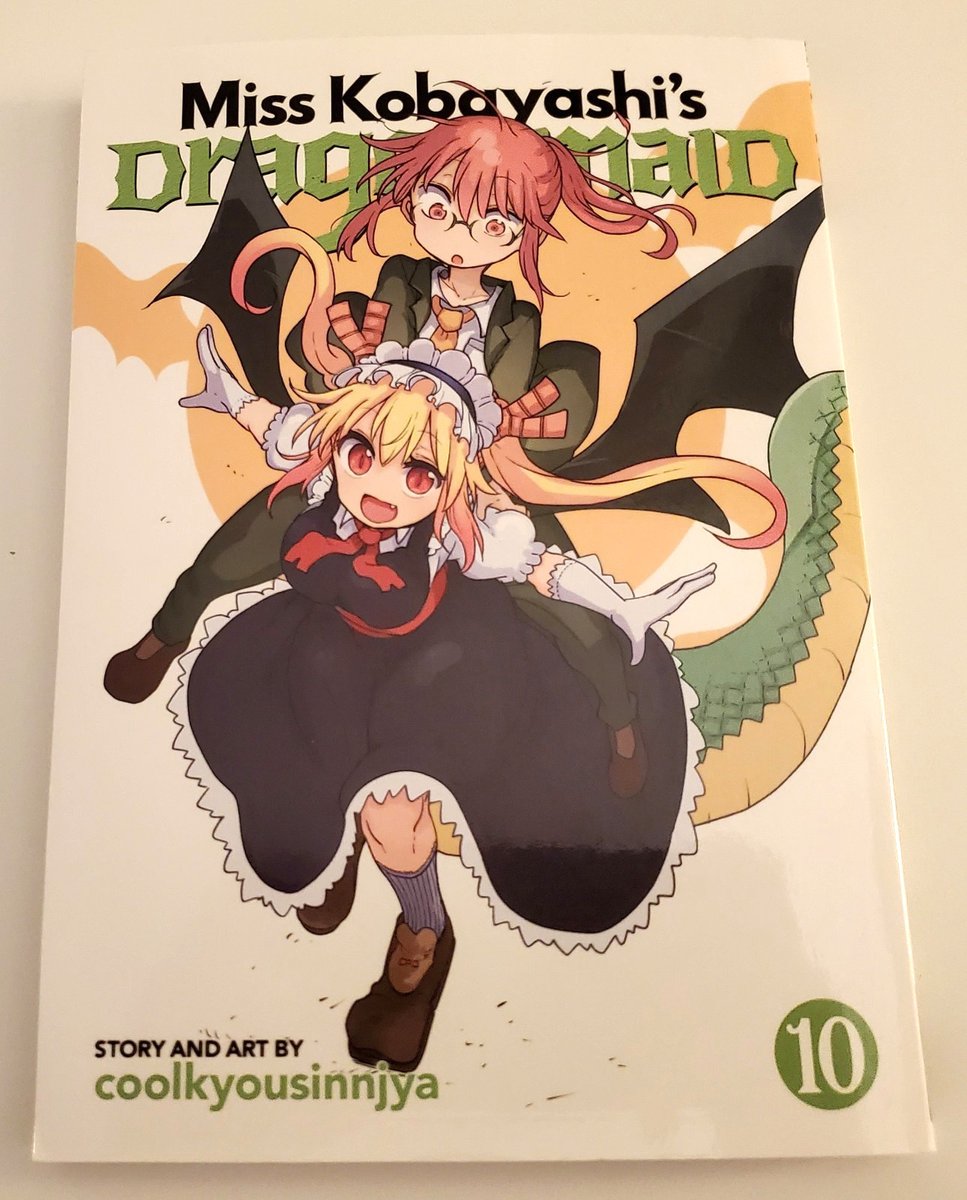 Miss Kobayashi's Dragon Maid manga inglese volume 10 Coolkyousinnjya brossura