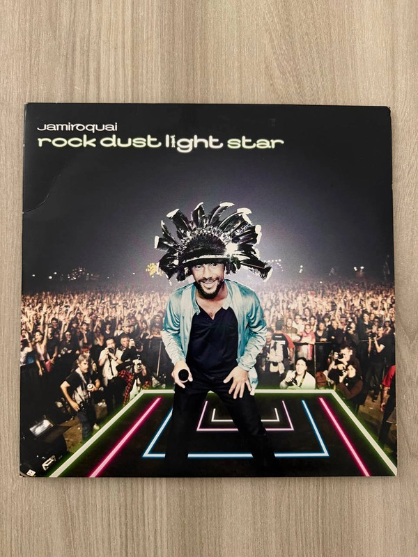 Jamiroquai Rock Dust Light Star LP Vinile Originale Funk Soul