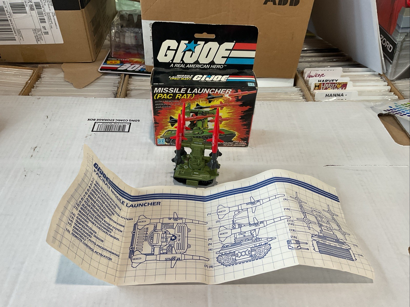 G.I. Joe lanciamissili PAC Rat