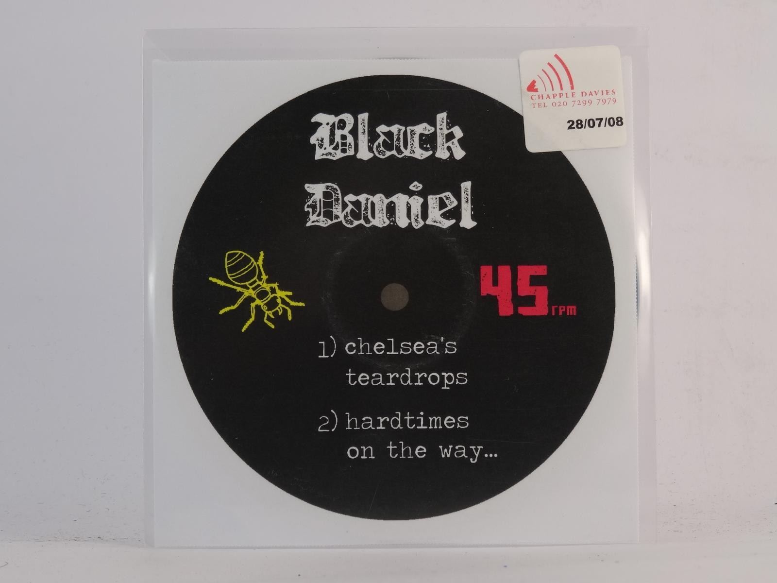 BLACK DANIEL CHELSEA'S TEARDROPS (E39) 2 Track Promo CD Single plus Picture Slee