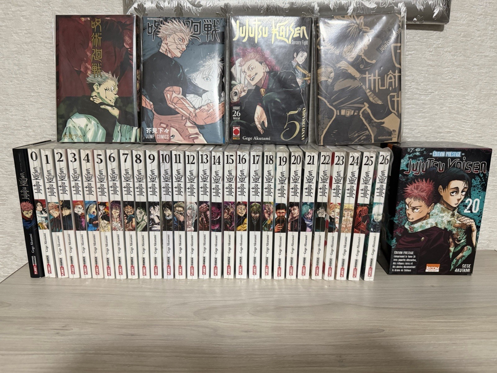 Planet Manga Jujutsu Kaisen lotto manga vol 0-26 + variant (in descrizione)