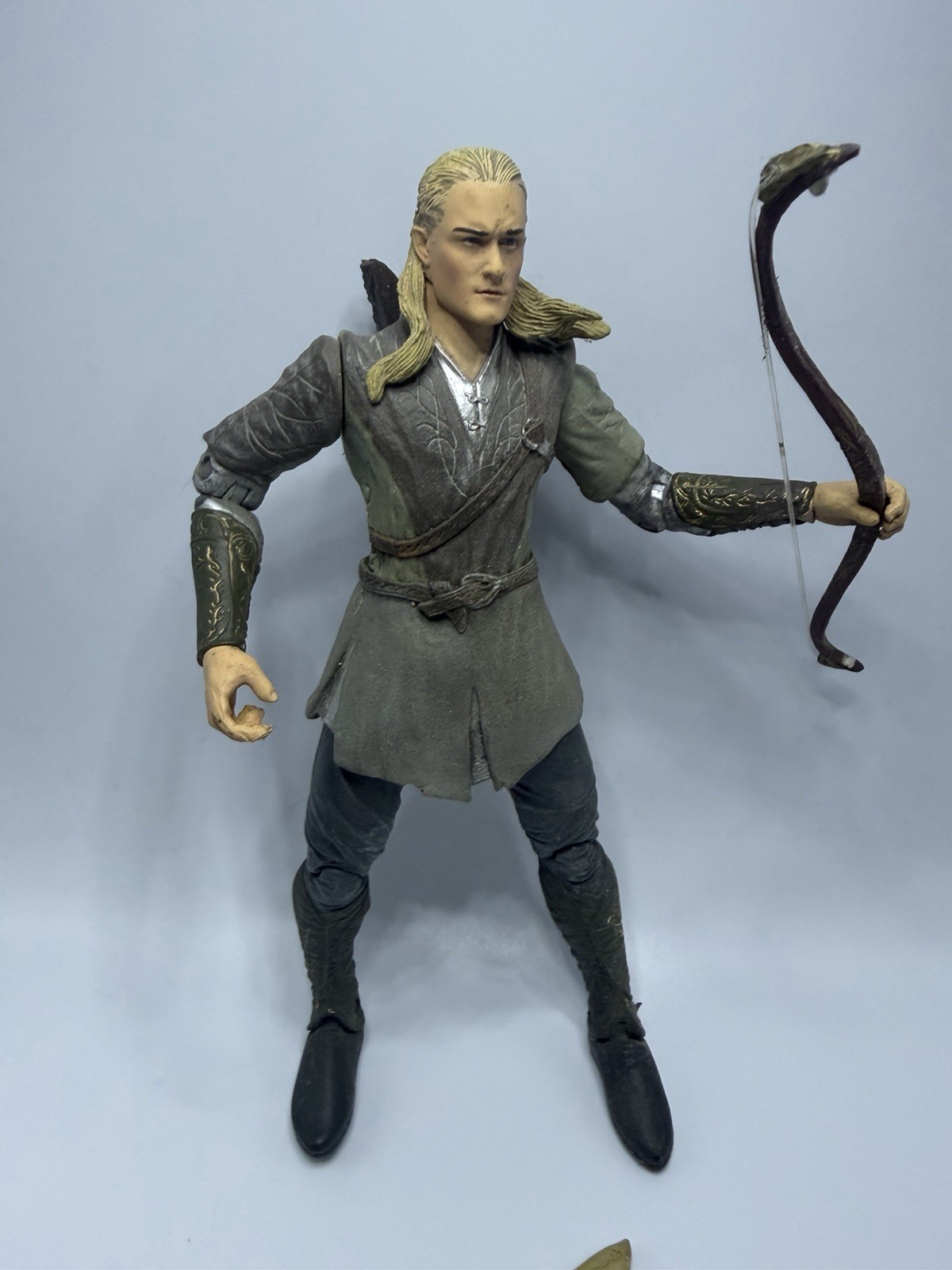 Il Signore degli Anelli Legolas 12” Action Figure 2001 Toy Biz con Arco Frecce e Coltelli