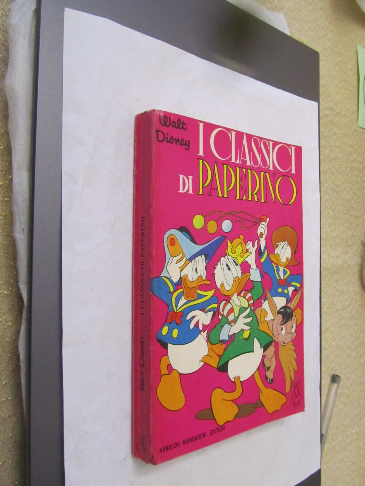 CLASSICI WALT DISNEY PRIMA SERIE I CLASSICI  DI PAPERINO  ANNO 1963  OTTIMO (T2)