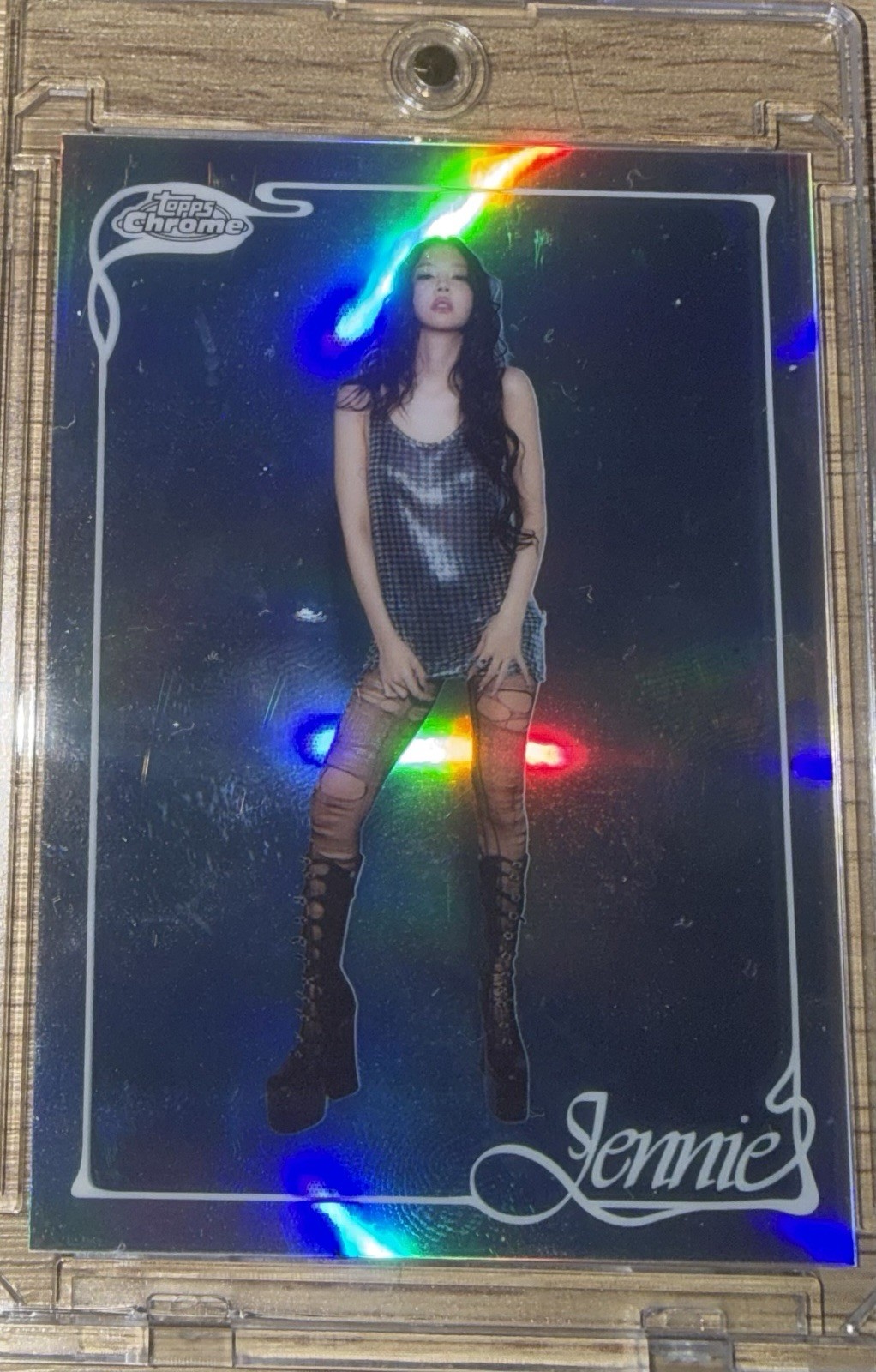 Topps Chrome X Jennie Refractor