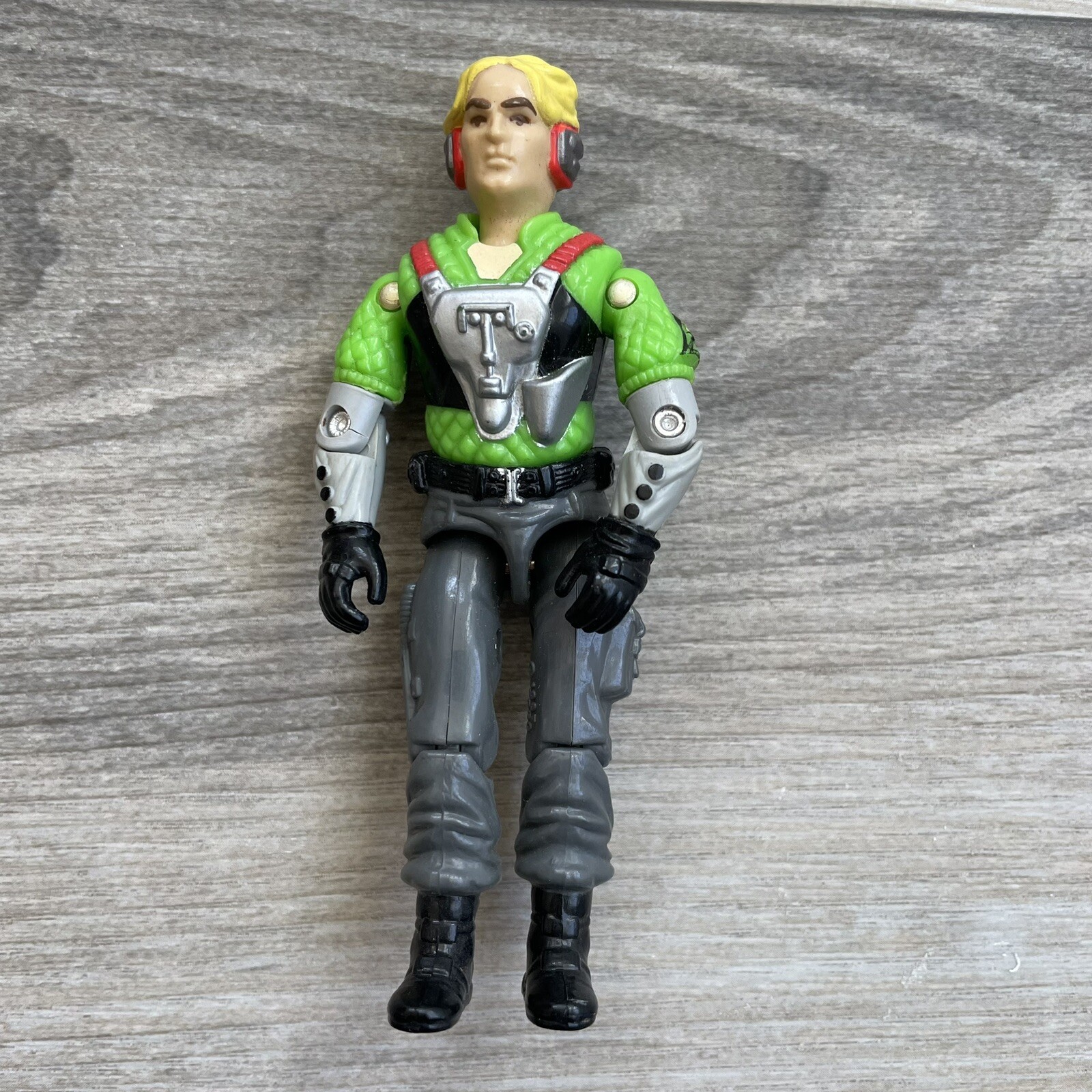 Modellino vintage 1987 GI Joe Psyche-Out Cobra Hasbro incompleto mancante antenna