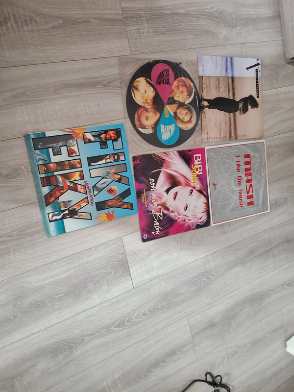Lotto 5 Vinili Mix & LP Pop / Dance / Italo-Dance (Anni '80 - '90)