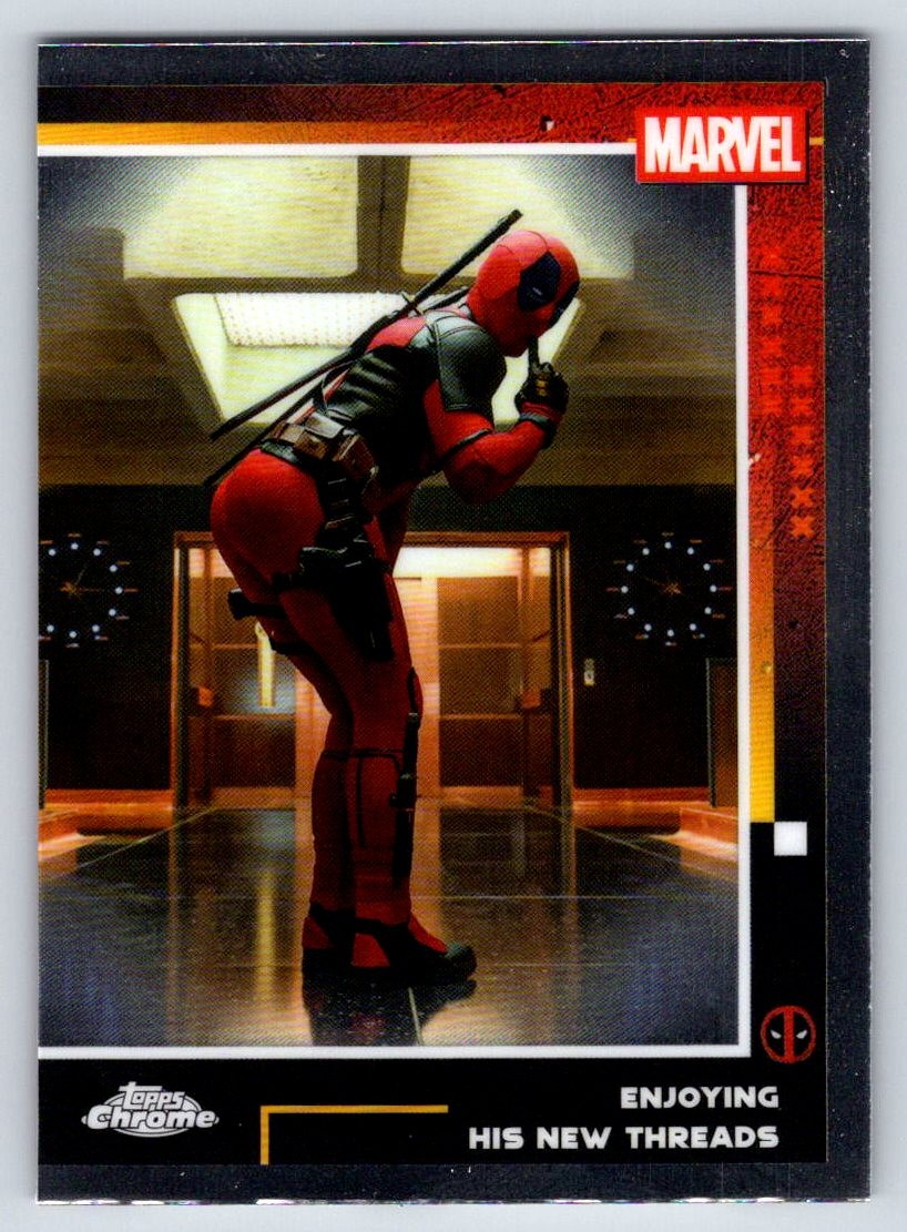2025 Marvel Topps Chrome Deadpool Deadpool #59