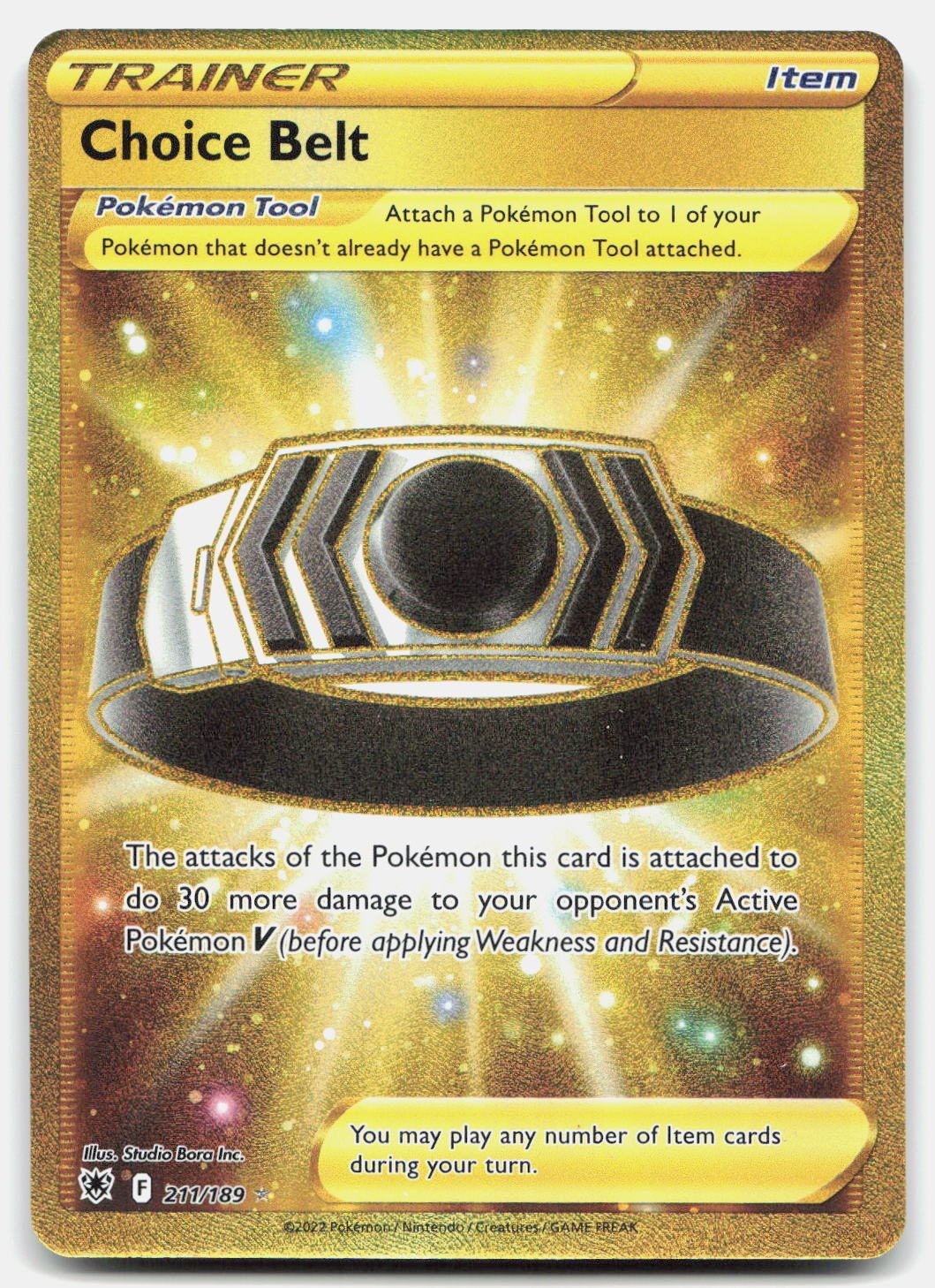 Cintura a scelta (segreta) Holofoil [SWSH10 - 211/189]NM