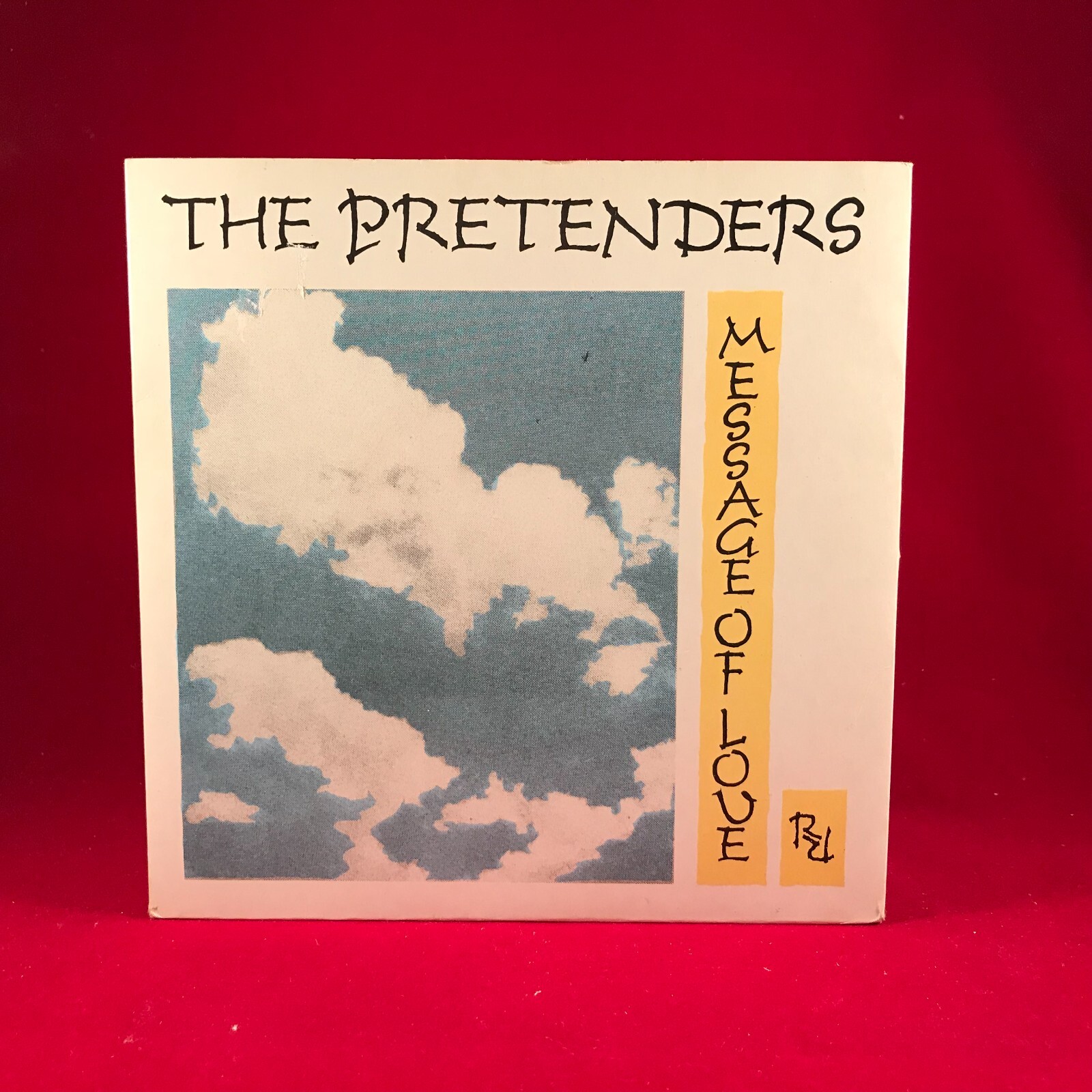 THE PRETENDERS Message Of Love 1981 UK 7" vinyl single original 45 Porcelain