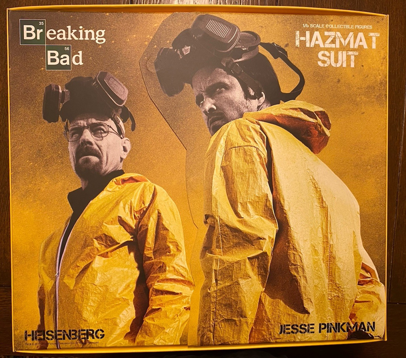 Threezero Breaking Bad Walter White and Jesse Pinkman Hazmat Suits 1/6 Figures