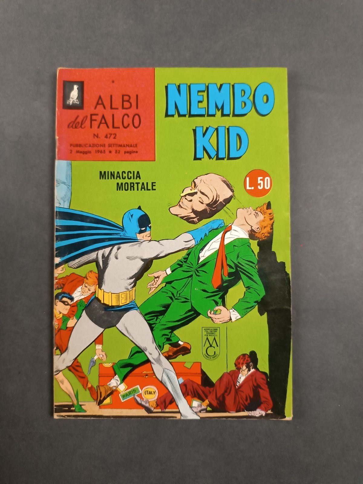 Albi del Falco Nembo Kid n.472 Minaccia mortale Mondadori 1965