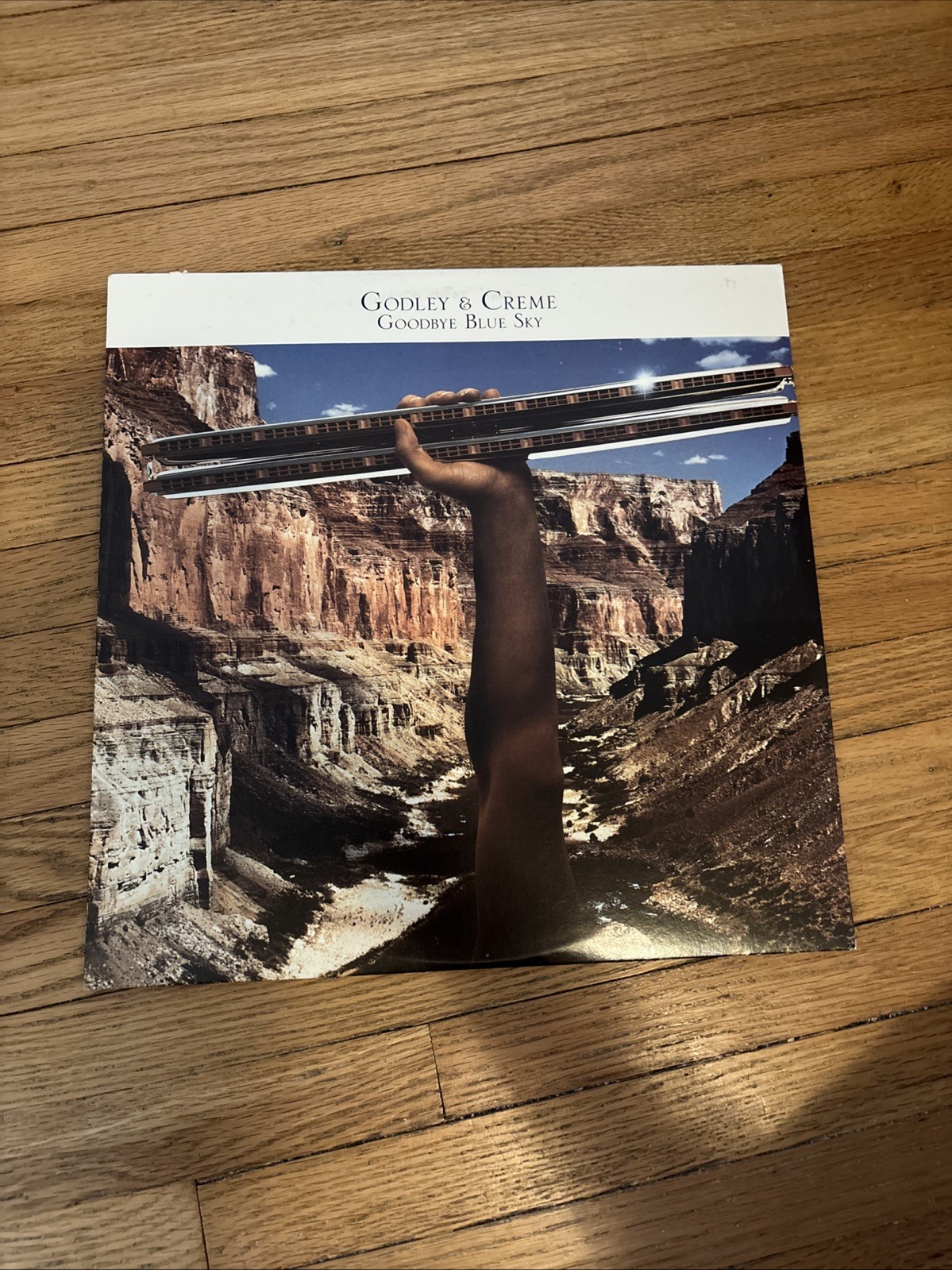Godley & Creme Goodbye Blue Sky 1988 Vinyl LP Polydor Promo