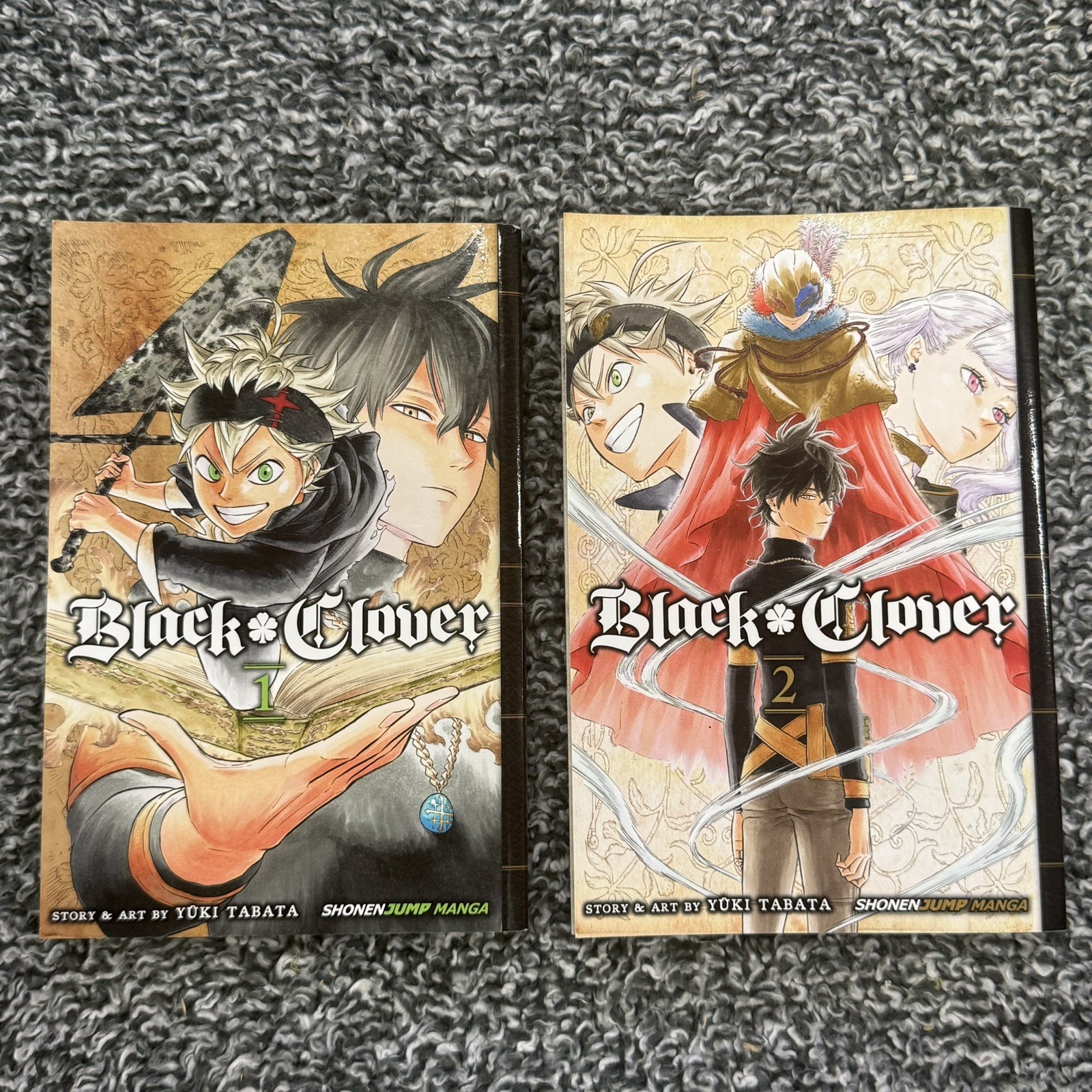 Lotto manga quadrifoglio nero vol. 1 E 2 - Inglese