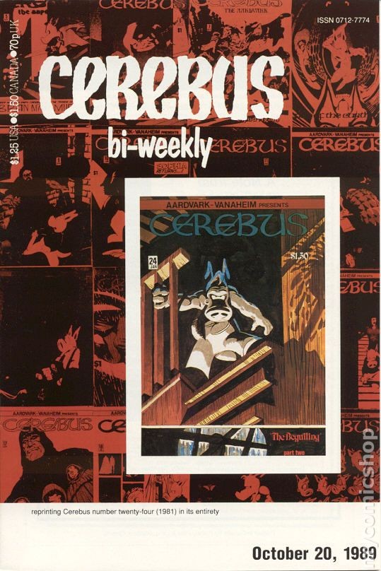 Cerebus Bi-Weekly #24 VF 1989 Stock Image