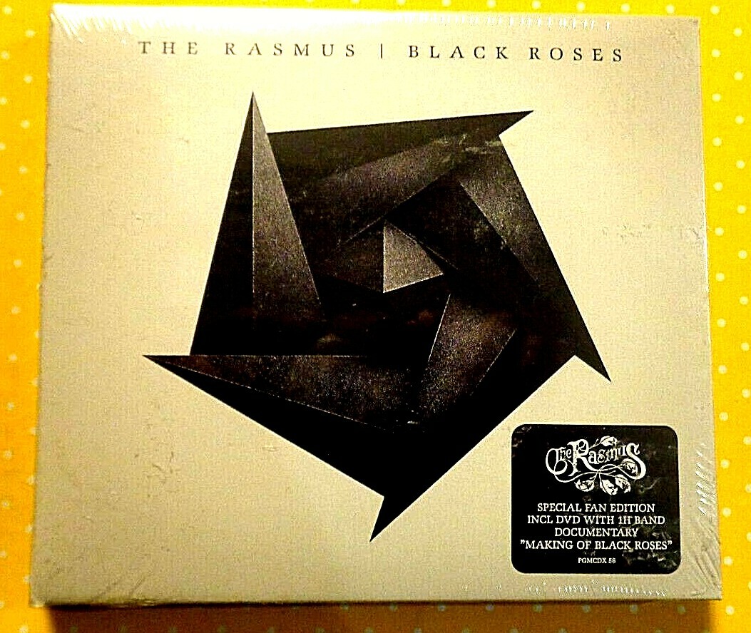 THE RASMUS  -  BLACK ROSES  -  SPECIAL FAN EDITION - CD+DVD 2008 NUOVO SIGILLATO
