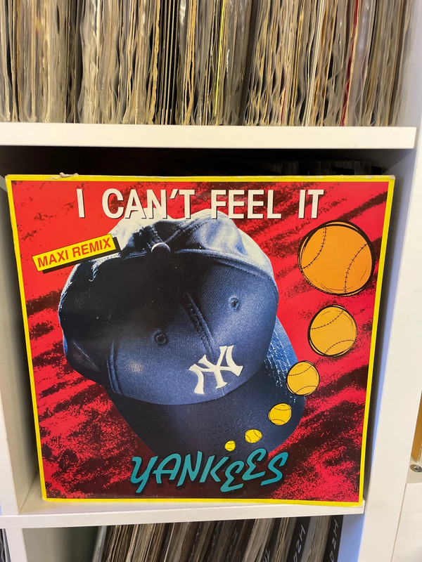 12" Italo Dance 1990 - Yankees – I Can't Feel It
