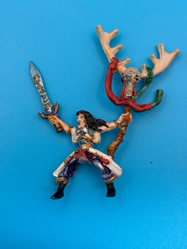 Warhammer Mounted Wood Elf Mage