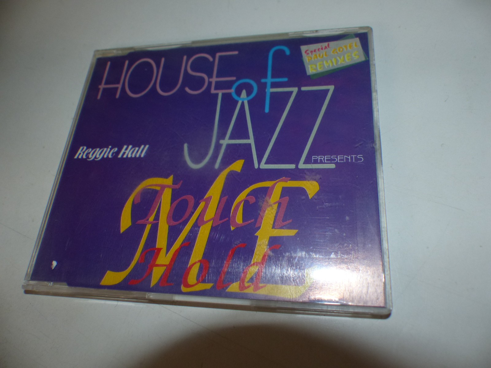 CD  House Of Jazz Presents Reggie Hall – Touch Me Hold Me (Special Paul Gotel Re