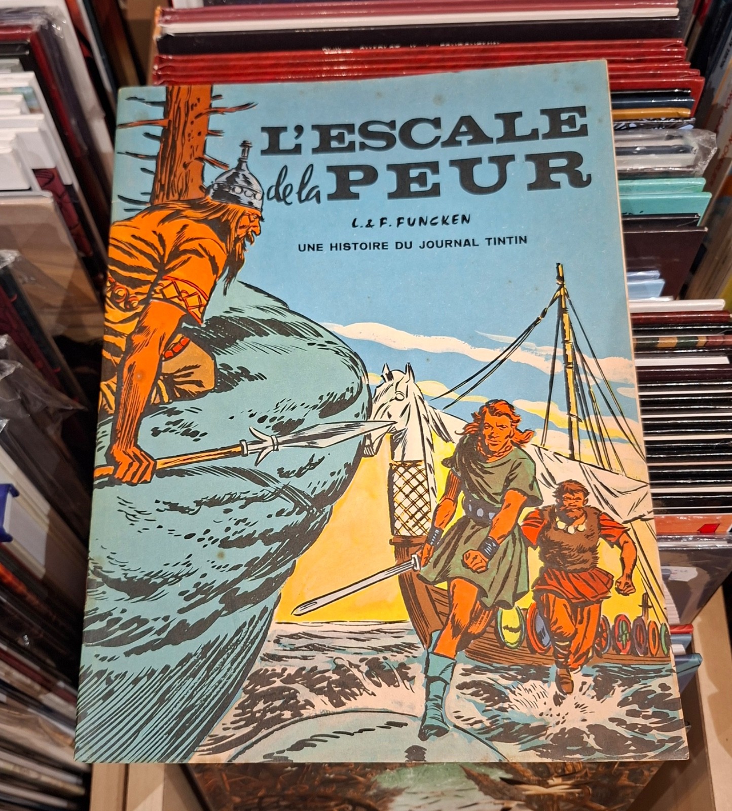 Harald le Viking T.3 L'Escale de la peur _ Funcken _ Dupuis EO 1968TBE