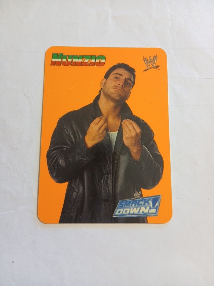 CARD WRESTLING WWE RAW ITA 2004 FLUO NUNZIO n 60/132